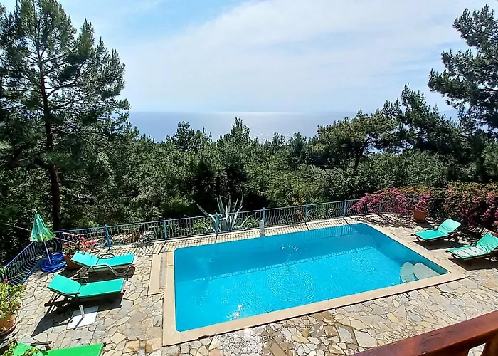 With Sea Views In Faralya *