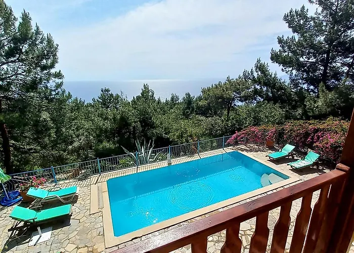 With Sea Views In Faralya Fethiye