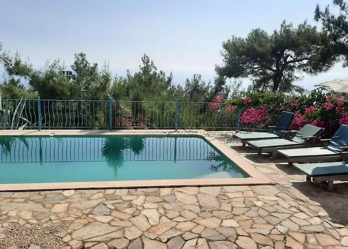 With Sea Views In Faralya Vila *