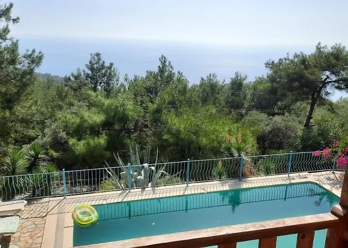 Вилла With Sea Views In Faralya Фетхие
