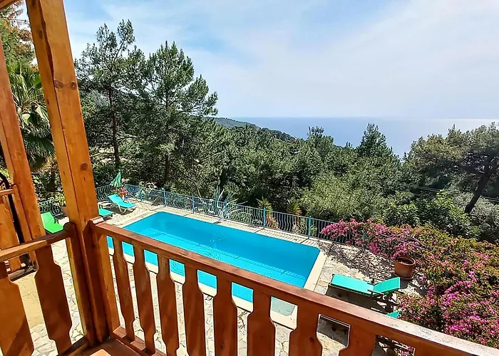 With Sea Views In Faralya Вилла