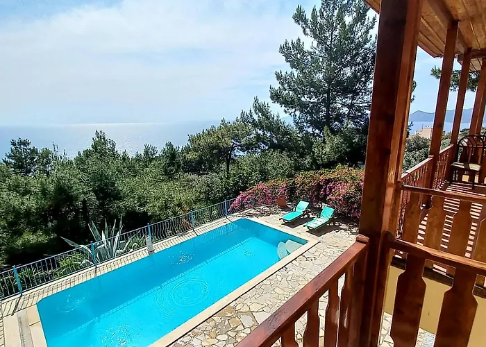 With Sea Views In Faralya Вилла *